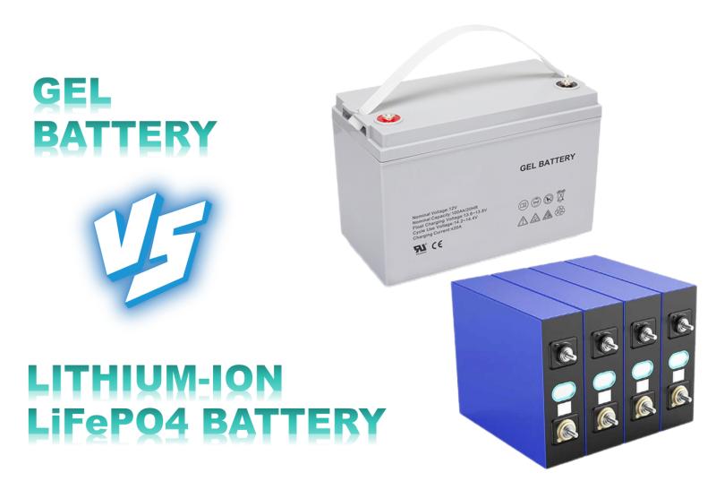 Batería de gel versus batería de litio LiFePO4